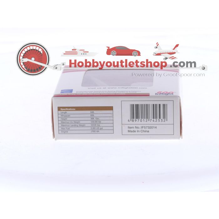 Schaal 1:500 Inflight500 IF5732014 Boeing 737-200 Southwest Airlines Reg. N95SW #8412 - sku: 20251105015733 - Gebruikt - Zo goed als nieuw - Afbeelding 3