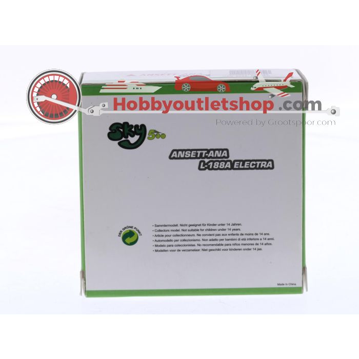 Schaal 1:500 Sky500 0632AN L-188A Electra Ansett - ANA Reg. VH-RMA #8432 - sku: 20251106114600 - Used - Like new - Photo 2
