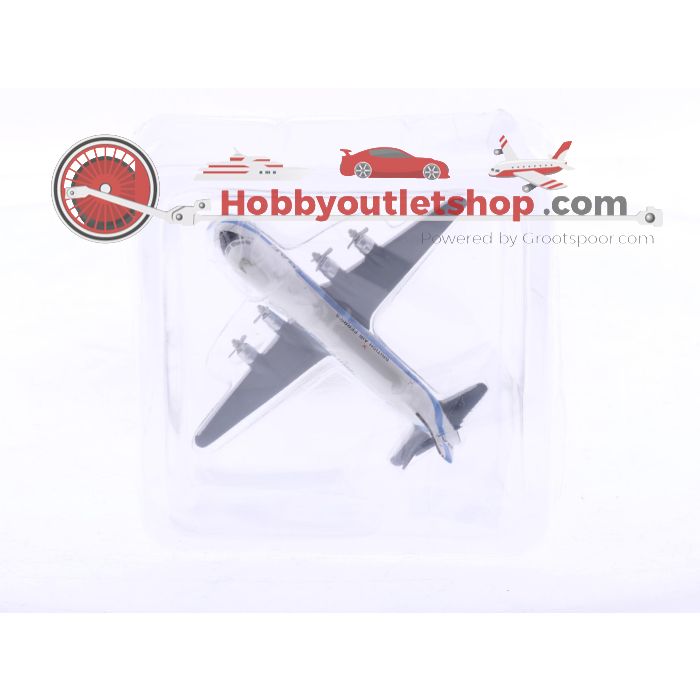 Schaal 1:500 Blue Box (BBX) BBCARBAF ATL98 Carvair British Air Ferries - BAF Reg. S-ASKM #8437
