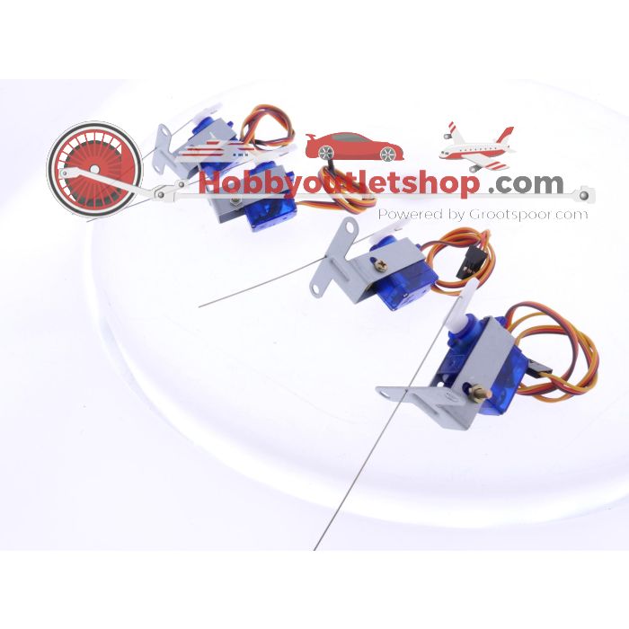 Schaal 00, H0, TT en N Peco PLS-100 Smartswitch met DinaSys servobundel Set #8459 - sku: 20251107044935 - Gebraucht - Sehr guter Zustand - Bild 3