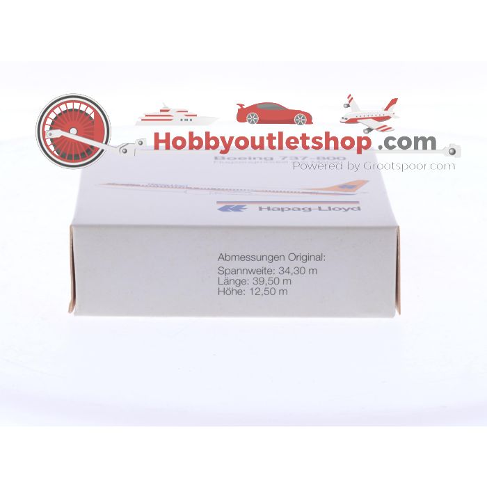 Schaal 1:500 Herpa 511186 Boeing 737-800 Hapag-Lloyd Reg. D-AHFC #8626 - sku: 20251128095832 - Used - Like new - Photo 3