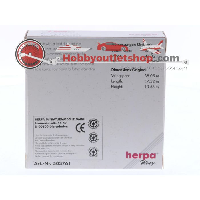 Schaal 1:500 Herpa 503761 Boeing 757-200 TWA - Trans World Airlines Reg. NA #8629 - sku: 20251128102618 - New - Like new - Photo 2