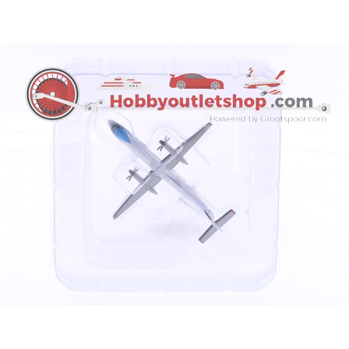 Schaal 1:500 Herpa 518826 Bombardier Q400 Malév Reg. HA-LQD #8642