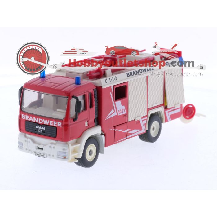 Schaal 1:55 Siku 2101 en 3719 set van 2 Nederlandse hulpdiensten #8658