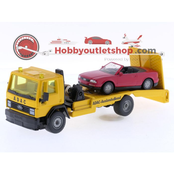 Schaal 1:55 Siku 2221, 2228 en 2520 Set van 3 ADAC-voertuigen #8662