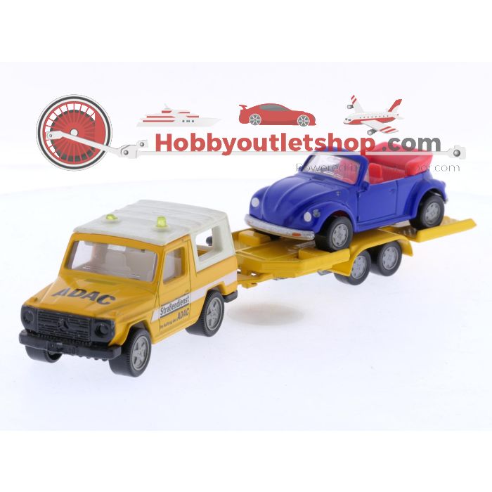 Schaal 1:55 Siku 2221, 2228 en 2520 Set van 3 ADAC-voertuigen #8662