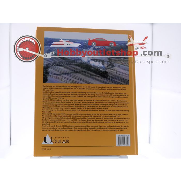 Uquilair Stoomlocomotieven NS-serie 3900 De laatste Nederlandse sneltreinlocomotieven - Hardcover #8707