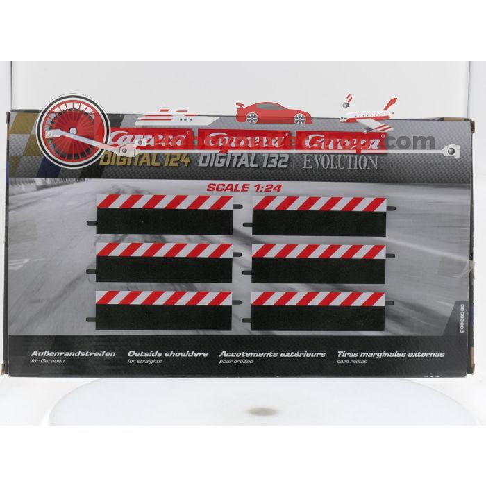 Schaal 1:24 Carrera 20020560 buitenrandstroken voor rechte baanstukken (6) #8801 - sku: 20260108010635 - Gebraucht - Guter Zustand - Bild 4
