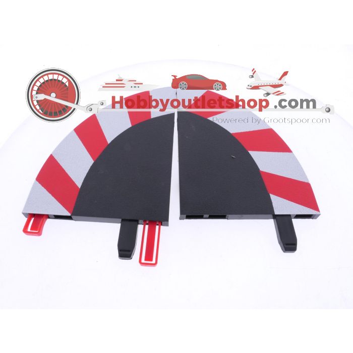 Schaal 1:24 Carrera 20020568 buitenrandstroken voor bocht 4/15 (12), eindstuk (2) #8805 - sku: 20260109084620 - Used - Very good condition - Photo 5