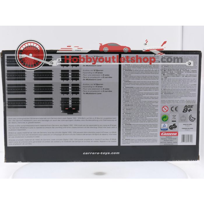 Schaal 1:24 Carrera 20030370 multistart lane #8821 - sku: 20260115030151 - Neu - Bild 2