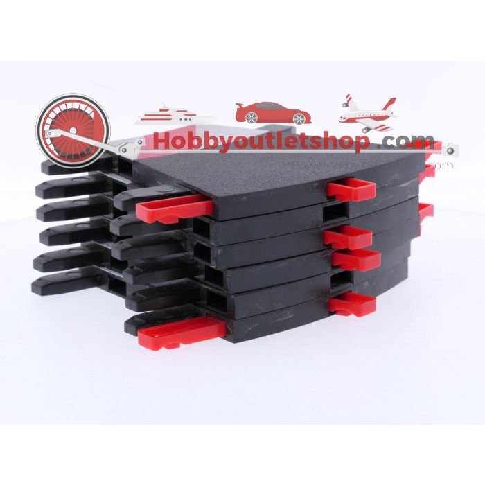 Schaal 1:24 Carrera 20020590 binnenrand-stroken voor bocht 1/30° (6) #8834 - sku: 20260120025053 - Gebraucht - Guter Zustand - Bild 2