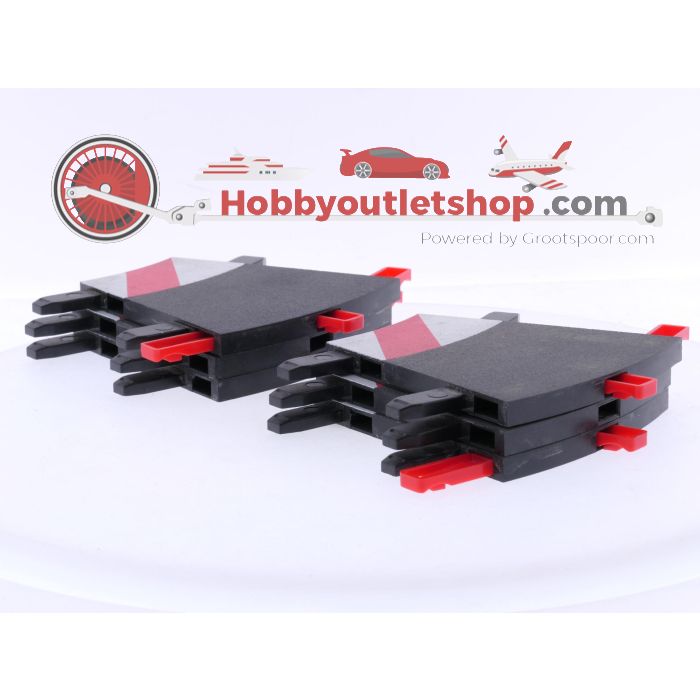 Schaal 1:24 Carrera 20020590 binnenrand-stroken voor bocht 1/30° (6) #8834 - sku: 20260120025053 - Gebraucht - Guter Zustand - Bild 3