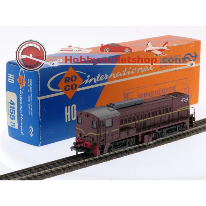 Schaal H0 Roco 4155 B diesel locomotief serie 2200 - 2300 van de NS #8841 - sku: 20260122090647 - Used - Good condition - Photo 6