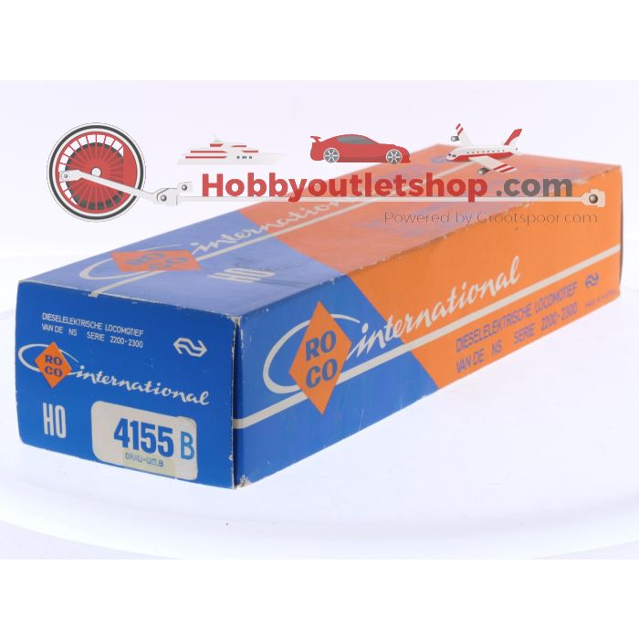 Schaal H0 Roco 4155 B diesel locomotief serie 2200 - 2300 van de NS #8841 - sku: 20260122090647 - Used - Good condition - Photo 7