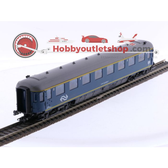 Schaal H0 Roco 4218A.1 en 4218C.1 set van 2 personenrijtuigen Plan D 1e en 2e kl. van de NS #8842 - sku: 20260122100636 - Used - Reasonable condition - Photo 4