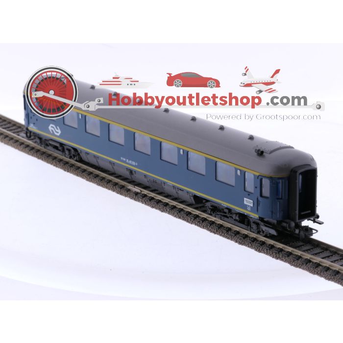 Schaal H0 Roco 4218A.1 en 4218C.1 set van 2 personenrijtuigen Plan D 1e en 2e kl. van de NS #8842 - sku: 20260122100636 - Used - Reasonable condition - Photo 5
