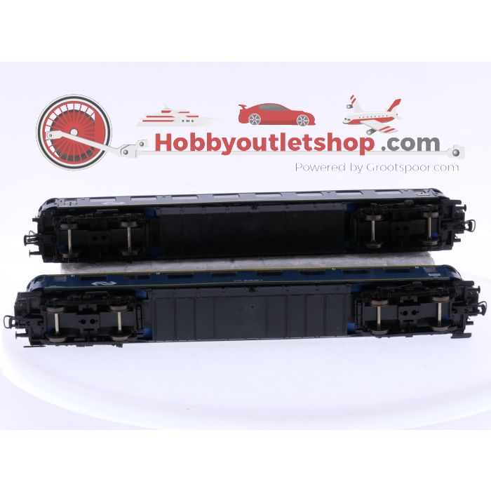 Schaal H0 Roco 4218A.1 en 4218C.1 set van 2 personenrijtuigen Plan D 1e en 2e kl. van de NS #8842 - sku: 20260122100636 - Used - Reasonable condition - Photo 10