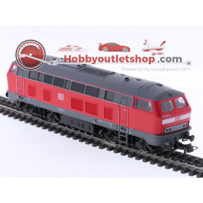 Schaal H0 Roco 59461 diesel locomotief BR 218 van de DB. Digitaal #8843 - sku: 20260122120057 - Gebruikt - Zeer goede staat - Afbeelding 2
