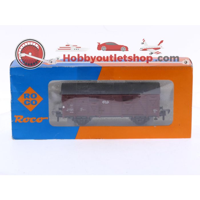 Schaal H0 Roco 4310B (46041) en 2 x 46060 set van 3 gesloten goederen wagons van de NS #8845 - sku: 20260122031848 - Gebraucht - Sehr guter Zustand - Bild 7