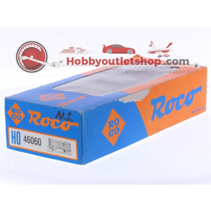 Schaal H0 Roco 4310B (46041) en 2 x 46060 set van 3 gesloten goederen wagons van de NS #8845 - sku: 20260122031848 - Gebraucht - Sehr guter Zustand - Bild 11