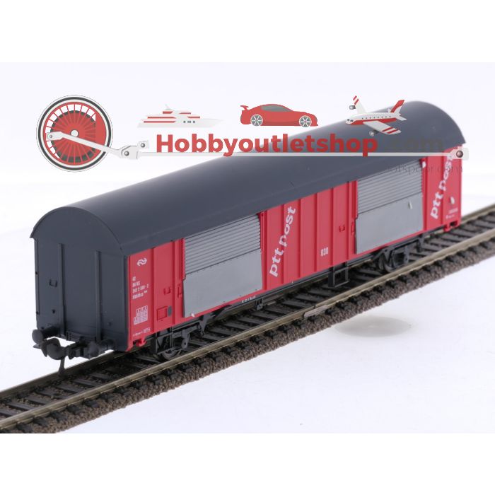 Schaal H0 Roco 4368S.3 en 46275.5 set van 2 goederenwagens VAM en Ptt Post van de NS #8846 - sku: 20260122033515 - Gebraucht - Sehr guter Zustand - Bild 3