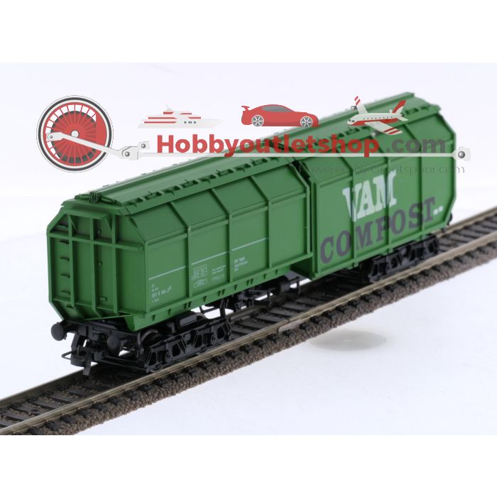 Schaal H0 Roco 4368S.3 en 46275.5 set van 2 goederenwagens VAM en Ptt Post van de NS #8846 - sku: 20260122033515 - Gebraucht - Sehr guter Zustand - Bild 4