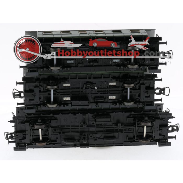 Schaal H0 Roco 4202 en 51244 set van 6 personenrijtuigen van de DB #8845 - sku: 20260122050433 - Gebruikt - Redelijke staat - Afbeelding 4