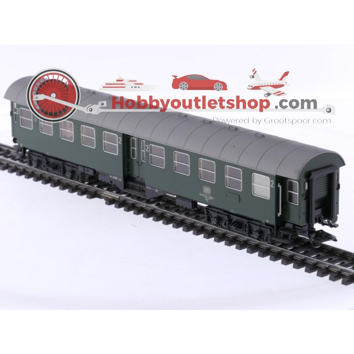 Schaal H0 Märklin 4132 personenrijtuig Umbau-rijtuig Byg 515 2e kl. met figuren van de DB #8966 - sku: 20260205122644 - Gebraucht - Sehr guter Zustand - Bild 2