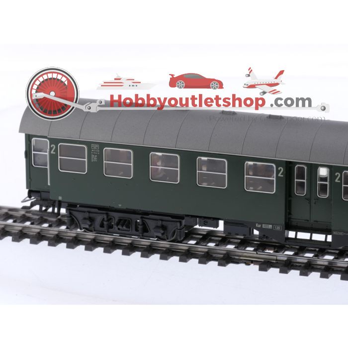 Schaal H0 Märklin 4132 personenrijtuig Umbau-rijtuig Byg 515 2e kl. met figuren van de DB #8966 - sku: 20260205122644 - Gebraucht - Sehr guter Zustand - Bild 5