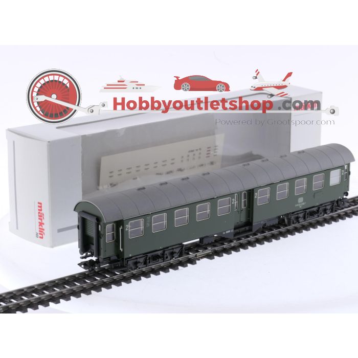 Schaal H0 Märklin 4132 personenrijtuig Umbau-rijtuig Byg 515 2e kl. van de DB #8967 - sku: 20260205012412 - Gebruikt - Zeer goede staat - Afbeelding 5
