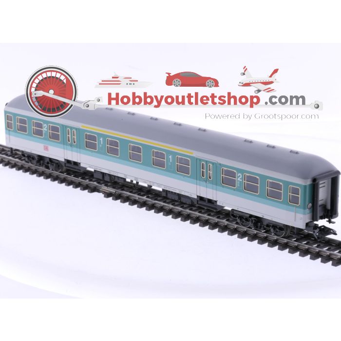 Schaal H0 Märklin 4258 personenrijtuig 1e/2e kl. Nahverkehrswagen City-Bahn Abrnzb 404 van de DB #8968 - sku: 20260205023606 - Gebruikt - Zeer goede staat - Afbeelding 2