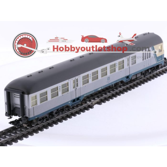Schaal H0 Märklin 4257 personenrijtuig 2e kl. stuurwagen 'Silberling' type BDnf 735 van de DB #8973 - sku: 20260206093326 - Gebruikt - Zeer goede staat - Afbeelding 3