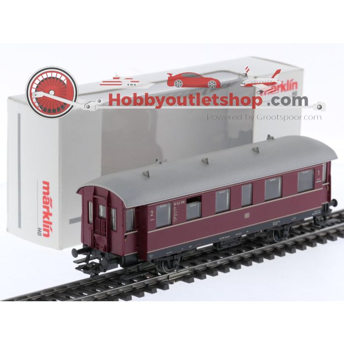 Schaal H0 Märklin 43351 personenrijtuig 1e/2e kl. 'Einheits-Nebenbahnwagen' met figuren van de DB #8982 - sku: 20260206015726 - Gebraucht - Sehr guter Zustand - Bild 5