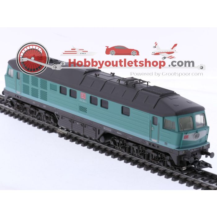 Schaal H0 Märklin 36423 diesellocomotief BR234 'Ludmilla' van de DB. Digitaal #8984 - sku: 20260206040744 - Gebruikt - Zeer goede staat - Afbeelding 4