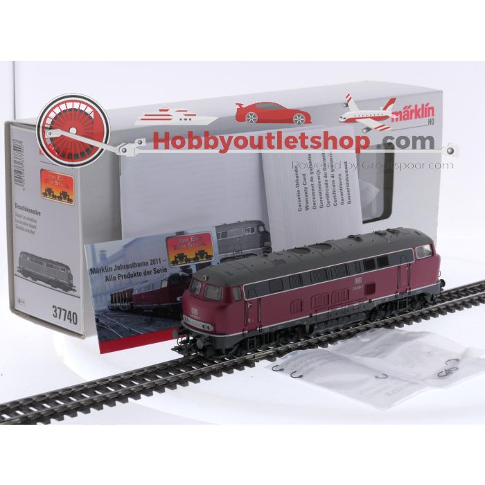 Schaal H0 Märklin 37740 diesellocomotief BR 216 van de DB. Digitaal #8986 - sku: 20260206051832 - Gebruikt - Zeer goede staat - Afbeelding 5