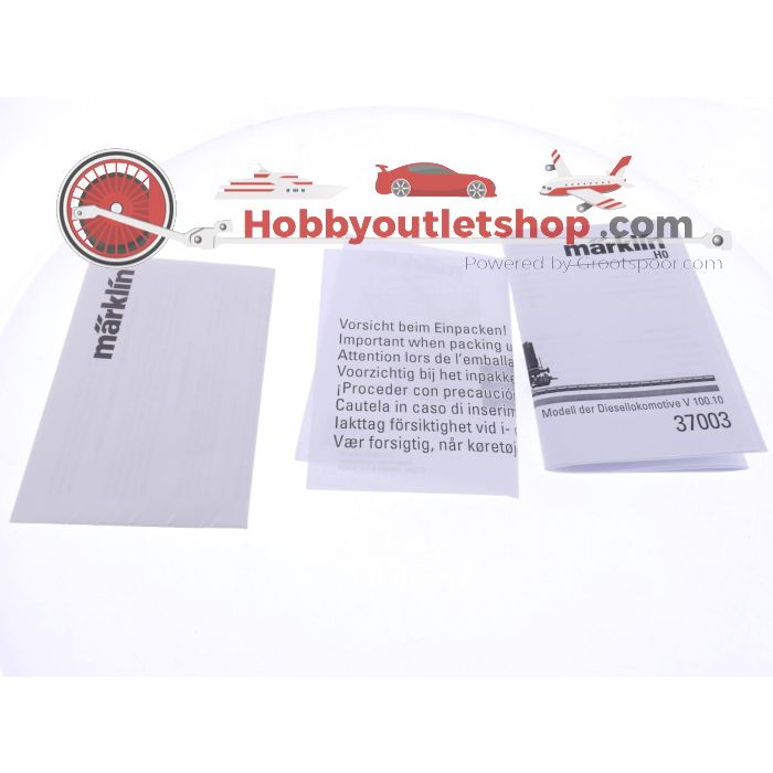 Schaal H0 Märklin 37003 diesellocomotief V 100.10 van de DB. Digitaal #8989 - sku: 20260211012548 - Used - Very good condition - Photo 6