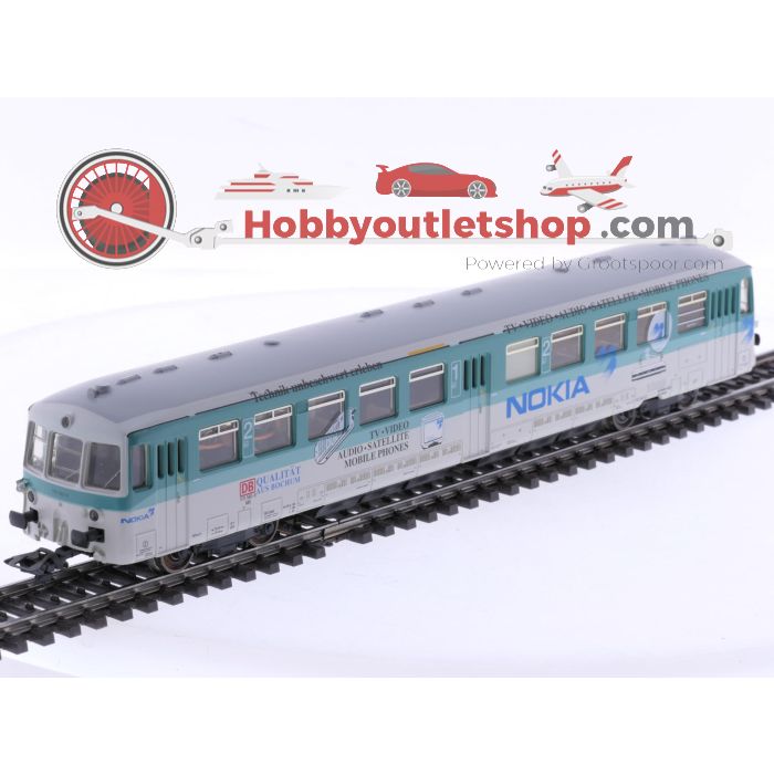 Schaal H0 Märklin 3429 motorwagen BR515 'Nokia' van de DB. Delta/digitaal #8990 - sku: 20260211022111 - Gebruikt - Zeer goede staat - Afbeelding 3
