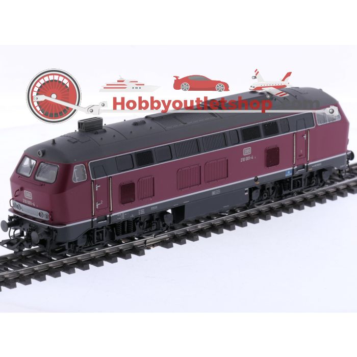Schaal H0 Märklin 39189 diesellocomotief BR 210 van de DB. Digitaal #8991 - sku: 20260211030212 - Used - Very good condition - Photo 3