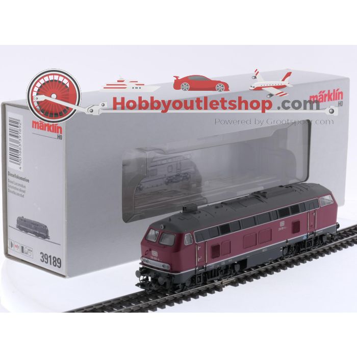 Schaal H0 Märklin 39189 diesellocomotief BR 210 van de DB. Digitaal #8991 - sku: 20260211030212 - Used - Very good condition - Photo 5