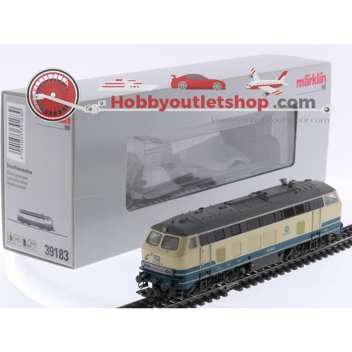 Schaal H0 Märklin 39183 diesellocomotief BR 218 van de DB. Digitaal #8992 - sku: 20260211034109 - Gebruikt - Zeer goede staat - Afbeelding 5