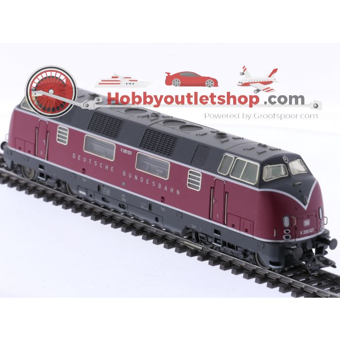 Schaal H0 Märklin 39800 diesellocomotief V 200.0 van de DB. Digitaal #8993 - sku: 20260211042535 - Gebruikt - Zeer goede staat - Afbeelding 2