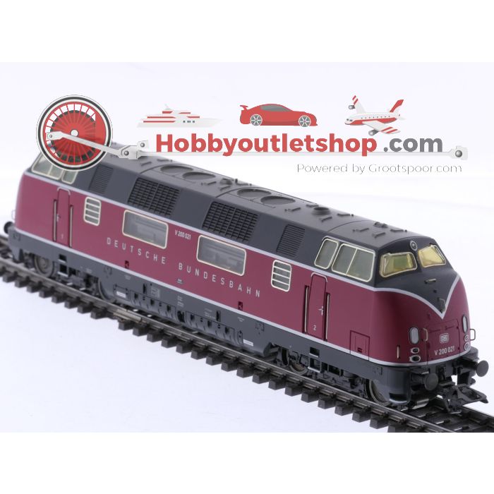 Schaal H0 Märklin 39800 diesellocomotief V 200.0 van de DB. Digitaal #8993 - sku: 20260211042535 - Gebruikt - Zeer goede staat - Afbeelding 4