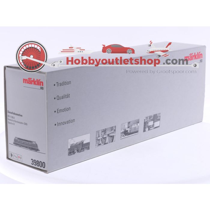 Schaal H0 Märklin 39800 diesellocomotief V 200.0 van de DB. Digitaal #8993 - sku: 20260211042535 - Gebruikt - Zeer goede staat - Afbeelding 9