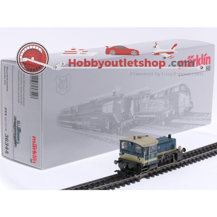 Schaal H0 Märklin 36344 diesellocomotief BR 333 (Köf III) van de DB. Digitaal #8994 - sku: 20260212084553 - Gebruikt - Zeer goede staat - Afbeelding 5