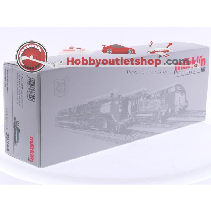 Schaal H0 Märklin 36344 diesellocomotief BR 333 (Köf III) van de DB. Digitaal #8994 - sku: 20260212084553 - Gebruikt - Zeer goede staat - Afbeelding 9