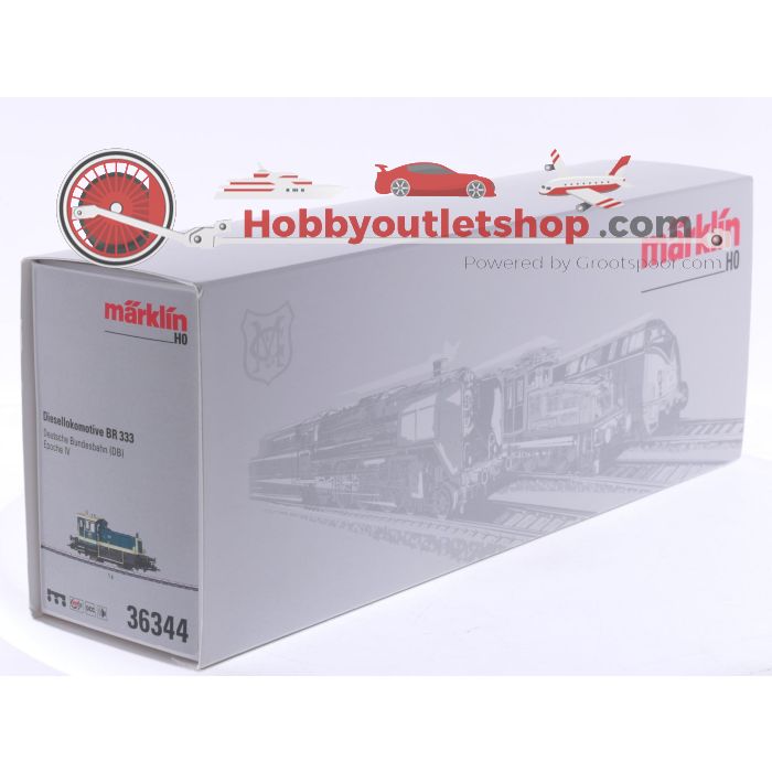 Schaal H0 Märklin 36344 diesellocomotief BR 333 (Köf III) van de DB. Digitaal #8994 - sku: 20260212084553 - Gebruikt - Zeer goede staat - Afbeelding 10