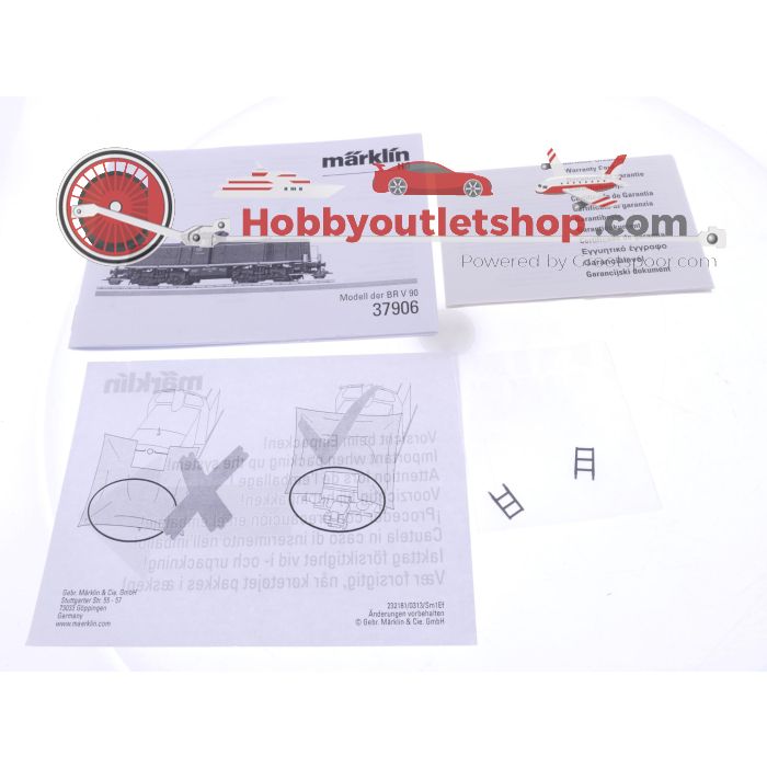 Schaal H0 Märklin 37906 diesellocomotief BR V 90 van de DB. Digtaal #8995 - sku: 20260212092125 - Gebraucht - Sehr guter Zustand - Bild 7