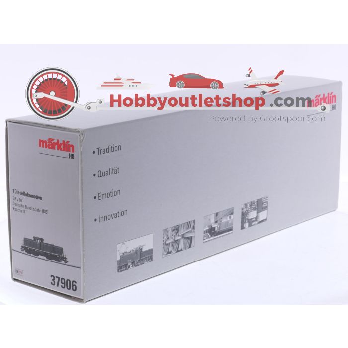 Schaal H0 Märklin 37906 diesellocomotief BR V 90 van de DB. Digtaal #8995 - sku: 20260212092125 - Gebraucht - Sehr guter Zustand - Bild 10