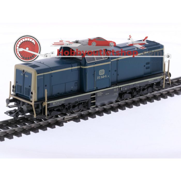 Schaal H0 Märklin 3147 diesellocomotief BR212 van de DB. Digitaal #8996 - sku: 20260212112732 - Gebraucht - Sehr guter Zustand - Bild 3