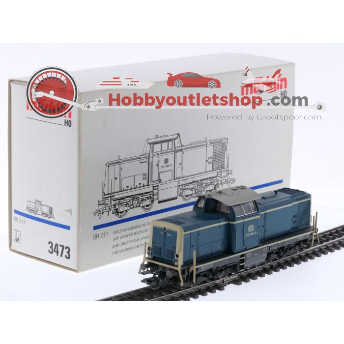 Schaal H0 Märklin 3147 diesellocomotief BR212 van de DB. Digitaal #8996 - sku: 20260212112732 - Gebraucht - Sehr guter Zustand - Bild 5